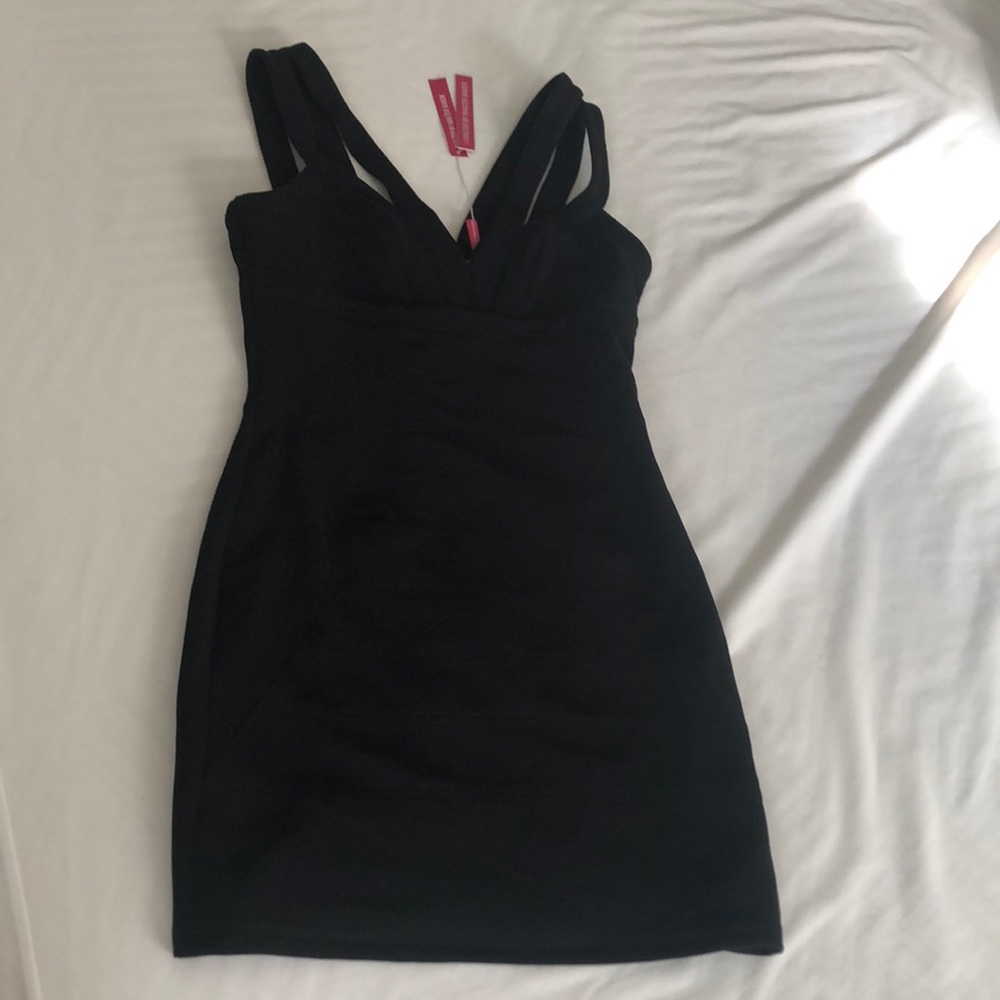 Little black body on dress